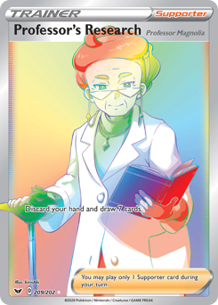 Pokemon Sword & Shield Professor's Research (Professor Magnolia) - 209