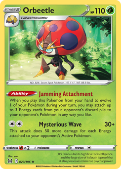 Pokemon Lost Origin Orbeetle - 20