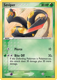 Pokemon Emerald Seviper - 20