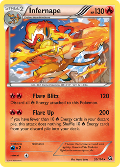 Pokemon Steam Siege Infernape - 20