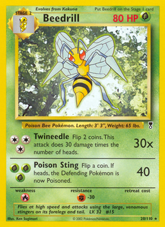 Pokemon Legendary Collection Beedrill - 20