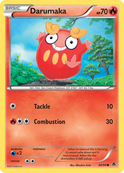 Pokemon Emerging Powers Darumaka - 20