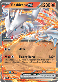 Pokemon White Flare Reshiram ex - 20