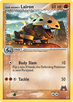 Pokemon Team Magma vs Team Aqua Team Magma's Lairon - 20