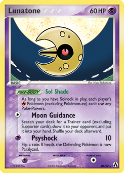 Pokemon Legend Maker Lunatone - 20
