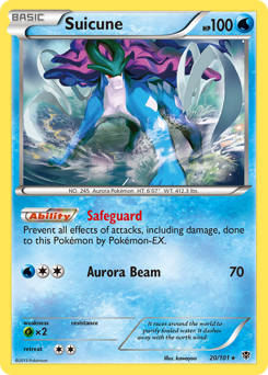 Pokemon Plasma Blast Suicune - 20
