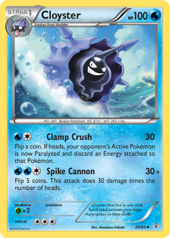 Pokemon Generations Cloyster - 20