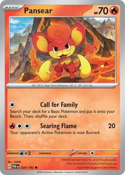 Pokemon Paradox Rift Pansear - 20