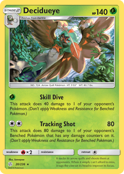 Pokemon Cosmic Eclipse Decidueye - 20