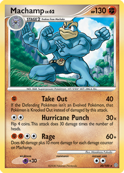 Pokemon Stormfront Machamp - 20