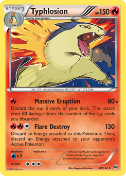 Pokemon BREAKthrough Typhlosion - 20