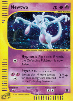 Pokemon Expedition Base Set Mewtwo - 20