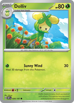 Pokemon Obsidian Flames Dolliv - 20