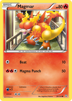 Pokemon Dragons Exalted Magmar - 20