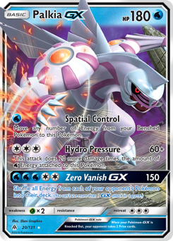 Pokemon Forbidden Light Palkia-GX - 20