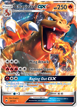 Pokemon Burning Shadows Charizard-GX - 20