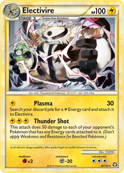 Pokemon HS—Triumphant Electivire - 20