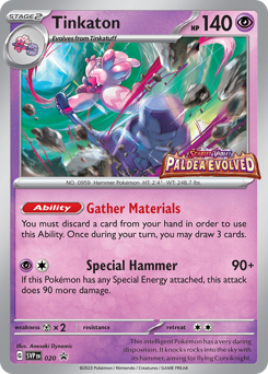 Pokemon Scarlet & Violet Black Star Promos Tinkaton - 20