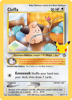 Pokemon Celebrations: Classic Collection Cleffa - 20