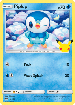 Pokemon McDonald's Collection 2021 Piplup - 20