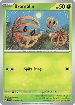 Pokemon Temporal Forces Bramblin - 20