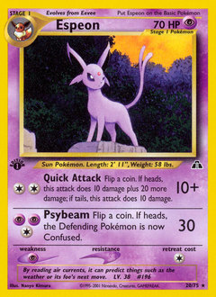 Pokemon Neo Discovery Espeon - 20