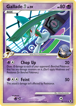 Pokemon Rising Rivals Gallade E4 - 20