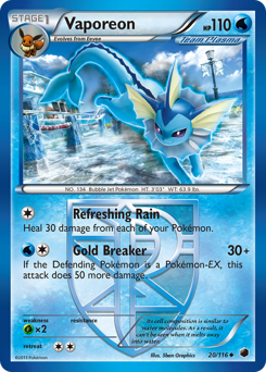 Pokemon Plasma Freeze Vaporeon - 20