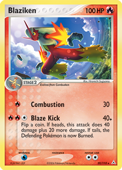 Pokemon Holon Phantoms Blaziken - 20