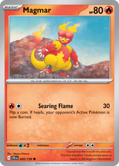 Pokemon Journey Together Magmar - 20
