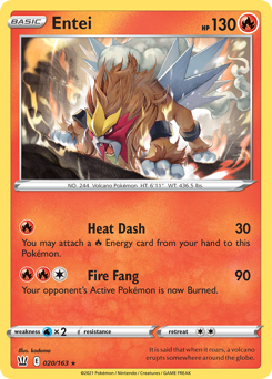Pokemon Battle Styles Entei - 20