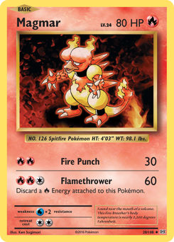 Pokemon Evolutions Magmar - 20