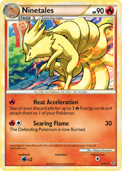 Pokemon HS—Unleashed Ninetales - 20
