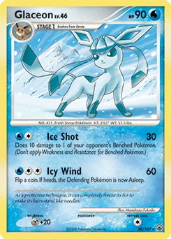 Pokemon Majestic Dawn Glaceon - 20