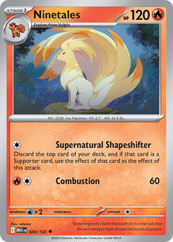 Pokemon Mega Evolution Ninetales - 20