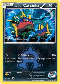 Pokemon Double Crisis Team Aqua's Carvanha - 20