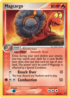Pokemon Deoxys Magcargo - 20