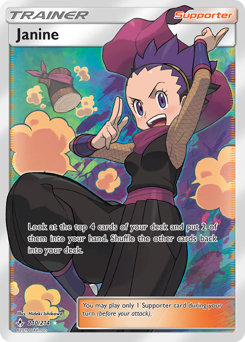 Pokemon Unbroken Bonds Janine - 210