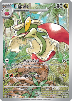 Pokemon Surging Sparks Flapple - 210