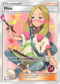 Pokemon Lost Thunder Mina - 211