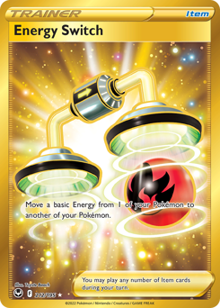 Pokemon Silver Tempest Energy Switch - 212
