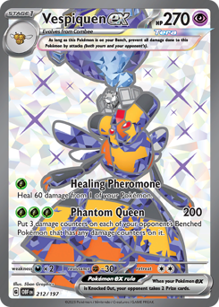 Pokemon Obsidian Flames Vespiquen ex - 212