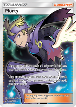 Pokemon Lost Thunder Morty - 212