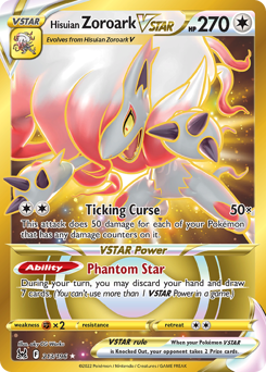 Pokemon Lost Origin Hisuian Zoroark VSTAR - 213