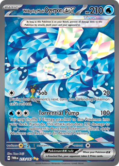 Pokemon Twilight Masquerade Wellspring Mask Ogerpon ex - 213