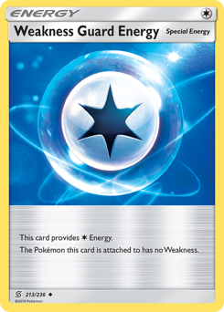 Pokemon Unified Minds Weakness Guard Energy - 213