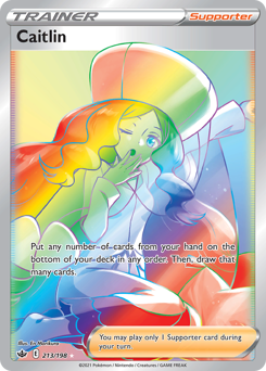 Pokemon Chilling Reign Caitlin - 213