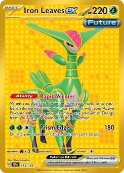 Pokemon Temporal Forces Iron Leaves ex - 213