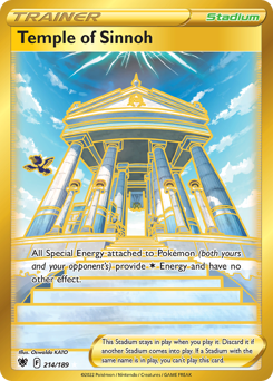 Pokemon Astral Radiance Temple of Sinnoh - 214