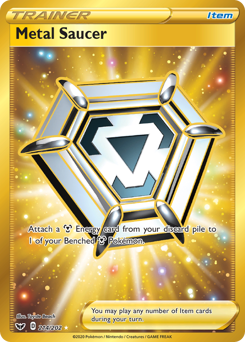 Pokemon Sword & Shield Metal Saucer - 214